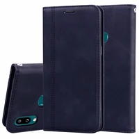 a10s fashion pu leather flip case for samsung galaxy a10s mobile phone protection bag magnetic suction cover