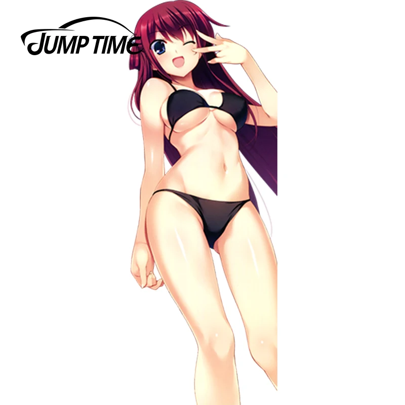 Автомобильный 3D Стайлинг JumpTime 13 см х 4 8 сексуальная красота аниме грэзия не
