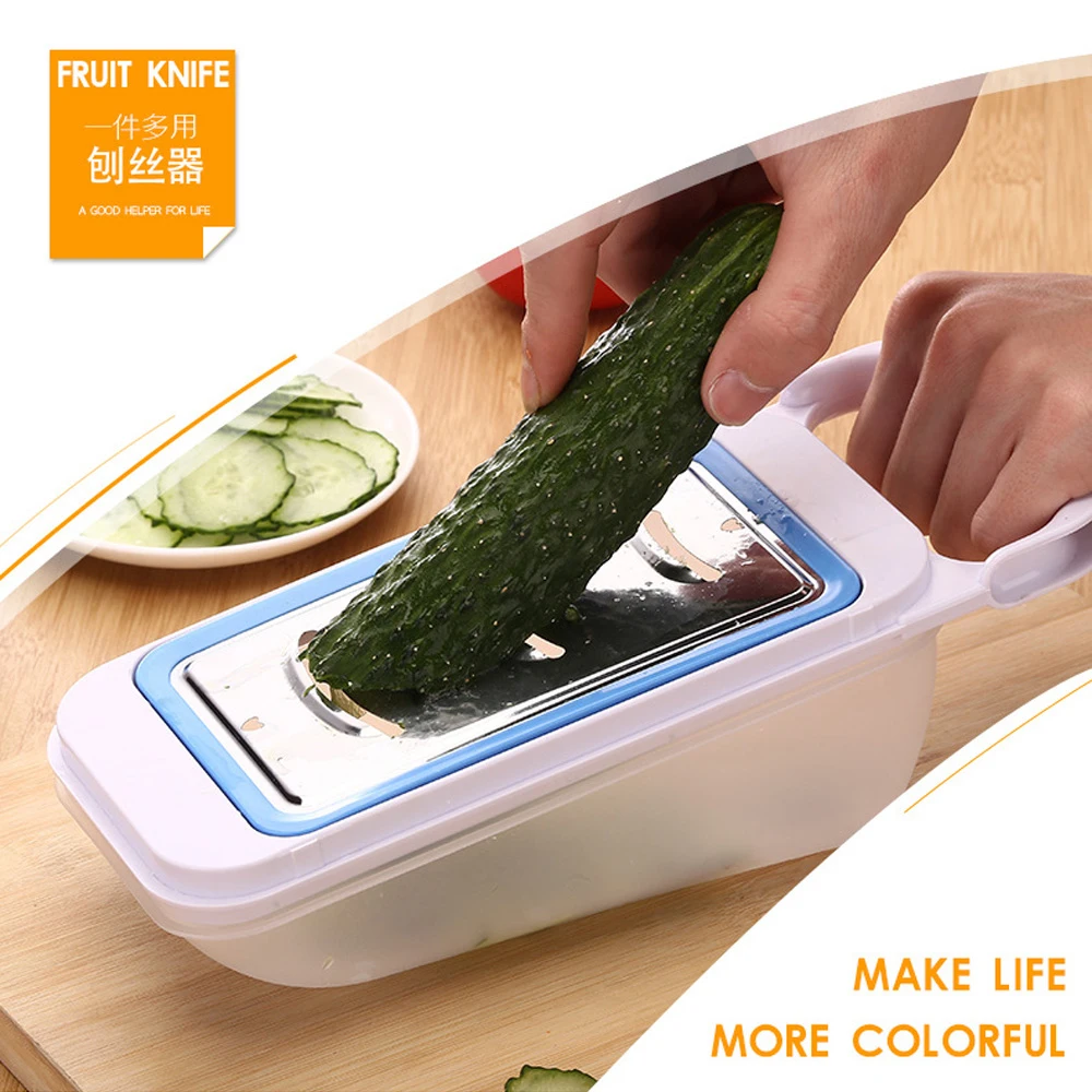 6 лезвий Nicer Быстрый измельчитель овощей из нержавеющей стали 5 в 1