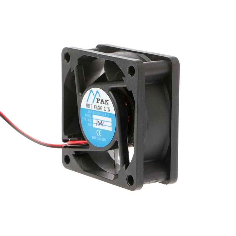DC 12V 24V 2-Pin кулер безщеточный PC чехол для процессора охлаждающий вентилятор 60m-60m-25