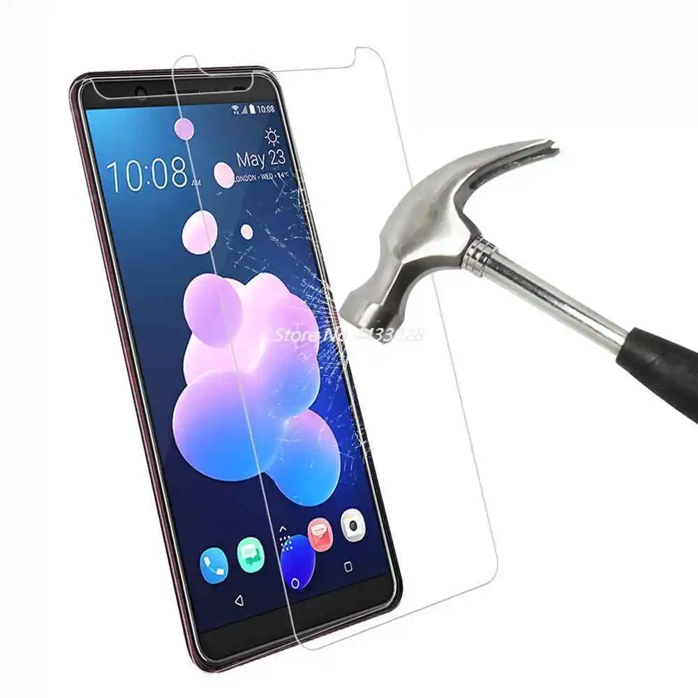 9H 2.5D Закаленное стекло для телефона HTC E8 E9 Plus X9 X10 A9 A9S Защитная пленка экрана E9plus