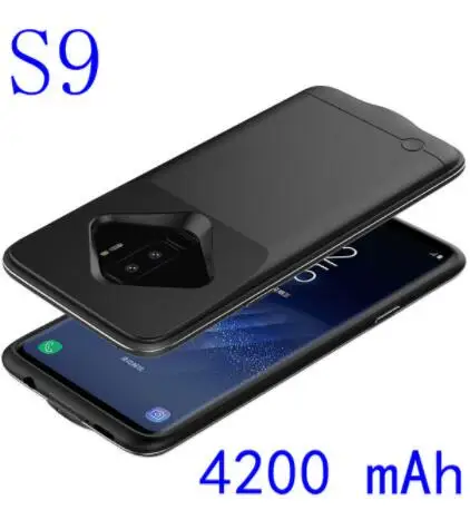 S9-1 4200mAh JKING S9 чехол для батареи для samsung Galaxy S9 Plus, чехол для зарядного устройства, тонкая алюминиевая рамка, зарядное устройство, чехол для зарядки 5200 4200 мАч - Цвет: S9-1 4200mAh