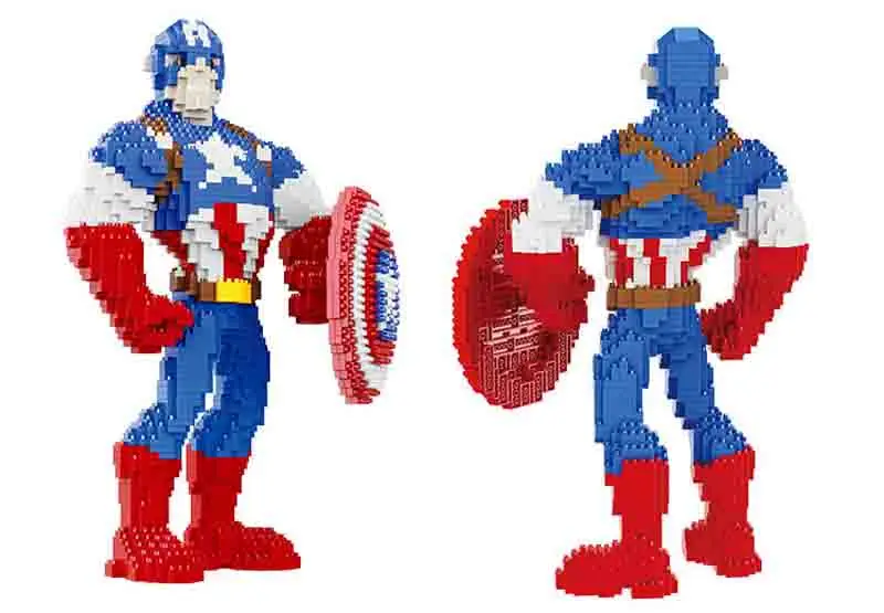 2011 шт. 8606 супергерой Человек паук микро алмазный строительный блок фигурки