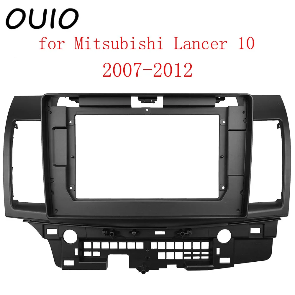 OUIO 9 дюймов приборной панели автомобиля двойной Din DVD рамка Комплект для
