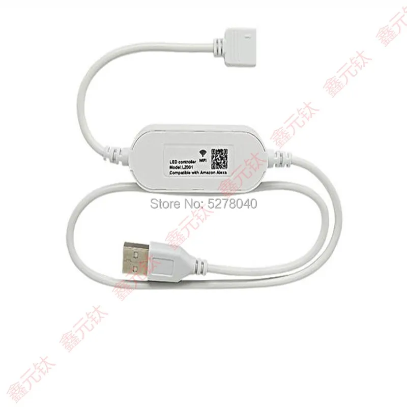 

5V USB controller wifi app touch control delayed Color control intensity control graduated color sharp-flash