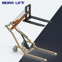 electric stacker truck pallet lift electric smart forklift