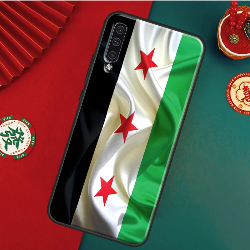 Чехол с сирийским флагом для Samsung A52 A32 A12 A42 A72 A20e A21S A11 A31 A51 A71 A02 S A20 A30 A40 A50 A70 |