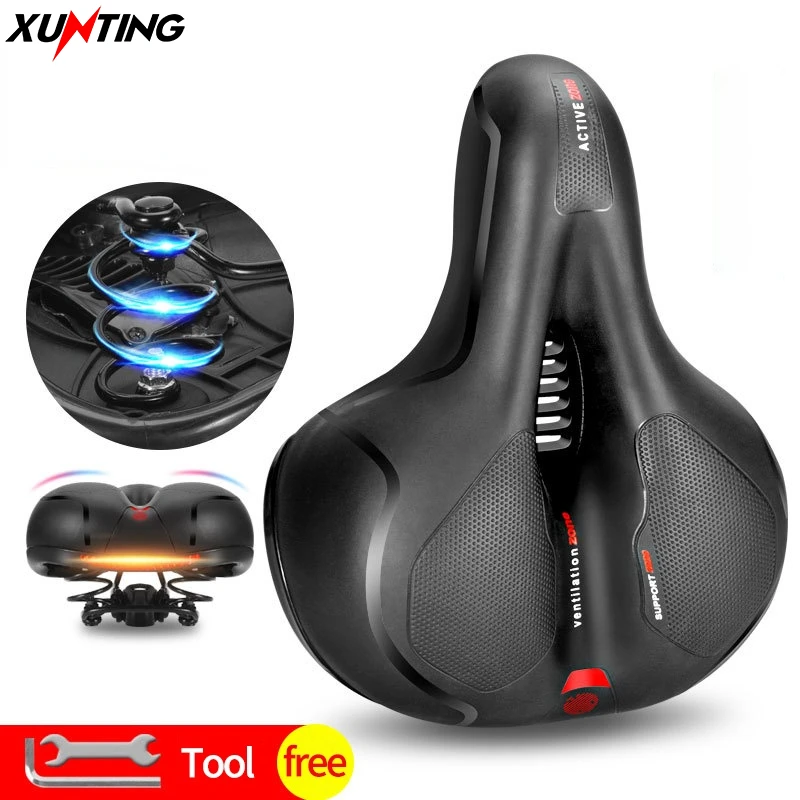 

Отражающая амортизирующая пружина для седла велосипеда Xunting