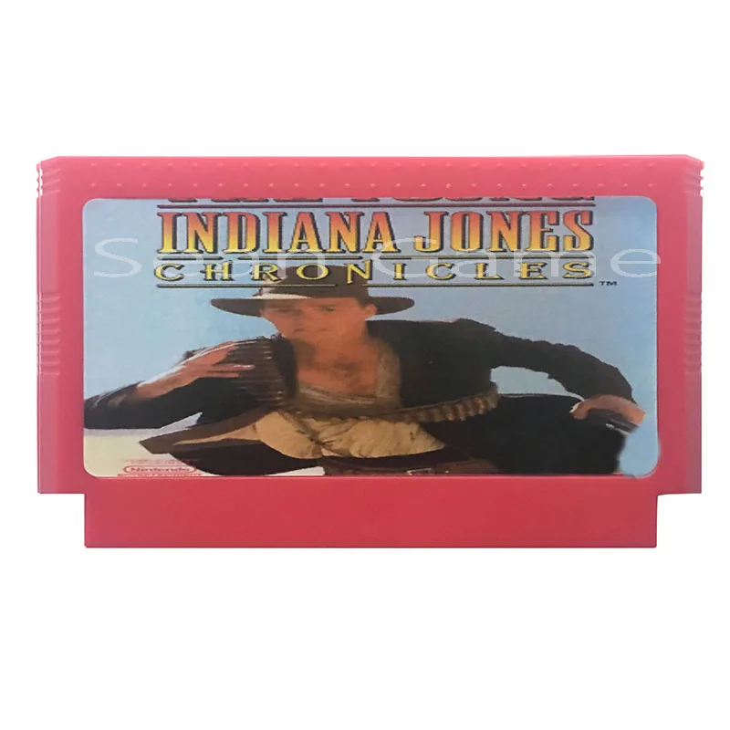 

Игровая карта Young Indiana Jones, 8 бит, 60 контактов