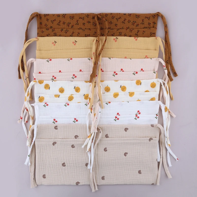 1pc Portable Baby Crib Storage Bag Multifunctional Newborn Bed Headboard Organizer For Kids Bedding Diaper | Мать и ребенок