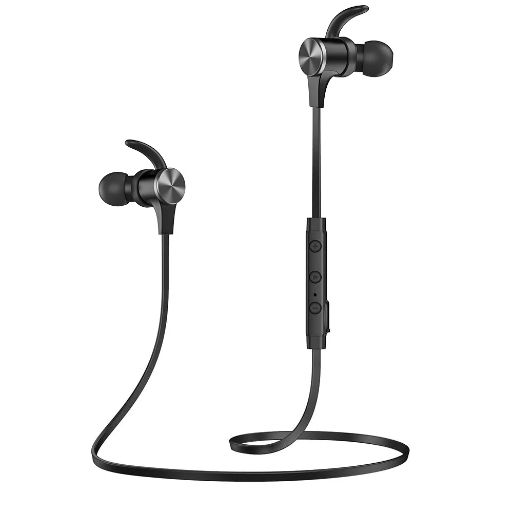 

Bluetooth wireless headset magnetic sports headset HD Audio waterproof, hands-free call, microphone