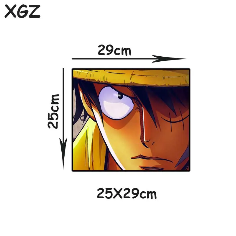 XGZ большой игровой коврик для мыши черный замок край аниме один кусок ноутбук