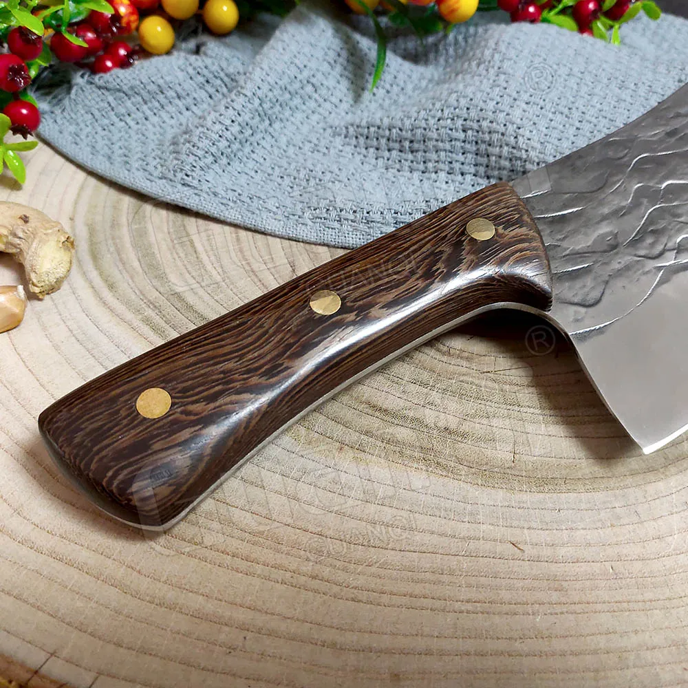 Нож для шеф-повара из высокоуглеродистой стали кухонный резец ручной работы