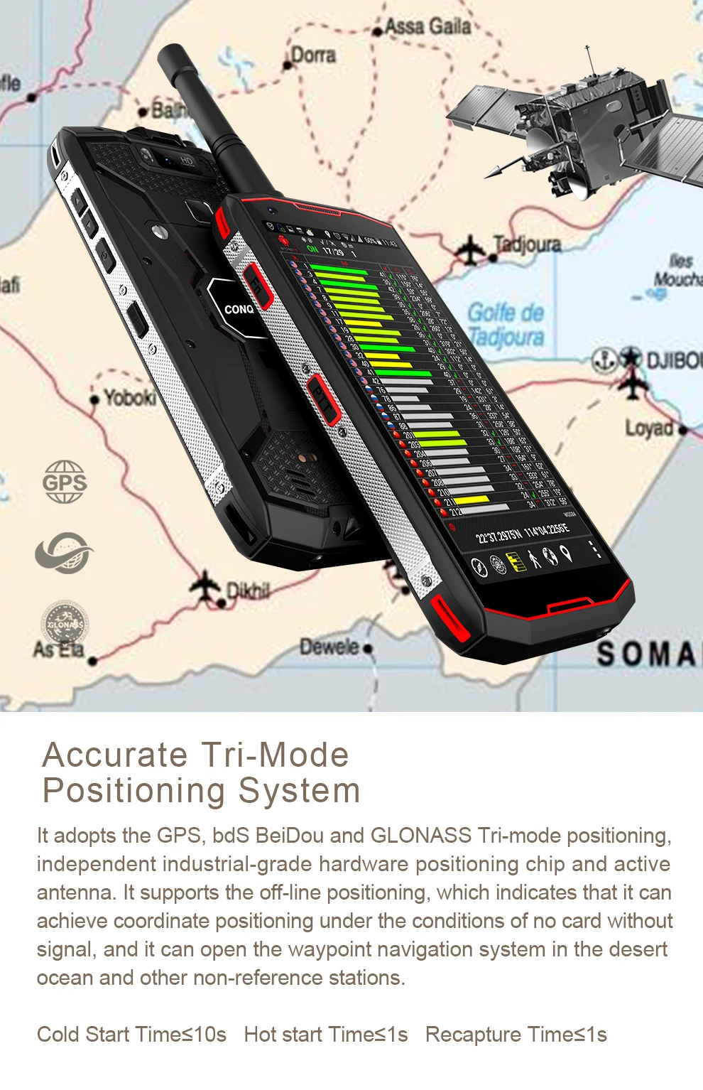 Conquest S12 Pro IP68 Водонепроницаемый 4G мобильный телефон 6G+ 128 ГБ 5,9" экран 8000 мАч Android 9,0 helio P70 Восьмиядерный прочный смартфон