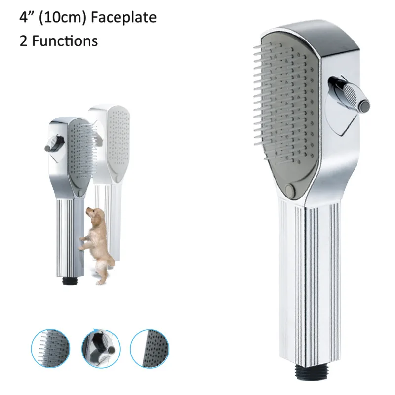 Массажная насадка для душа домашних животных собак щенков кошек ванны набор