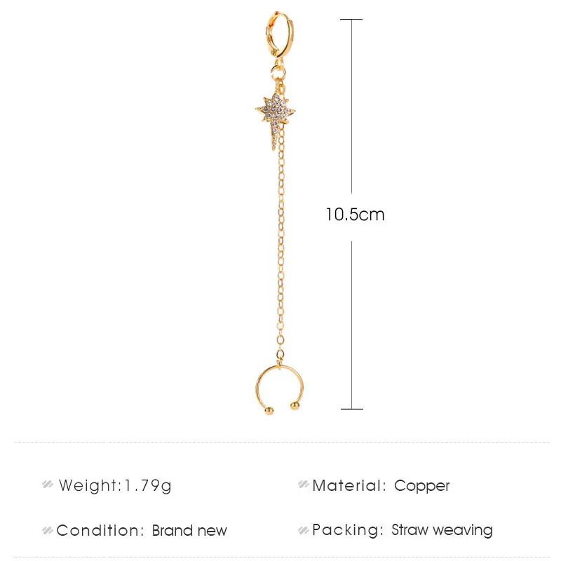 Модные золотистые и Серебристые серьги-подвески для женщин серьги-цепочки