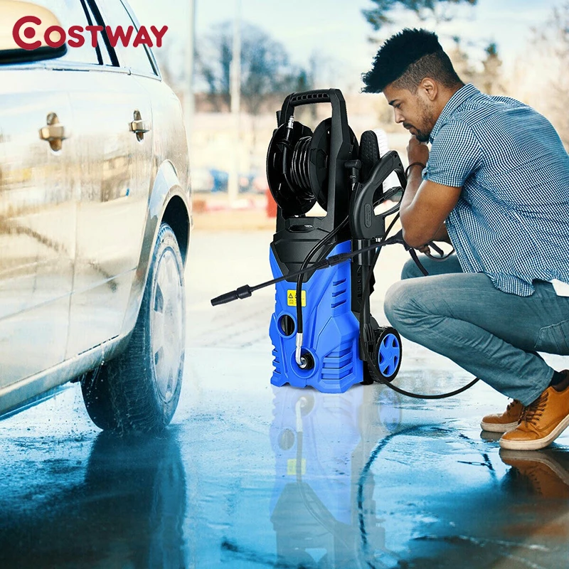 

COSTWAY 1800W 2030PSI Electric Pressure Washer Cleaner with Hose Reel EP23454