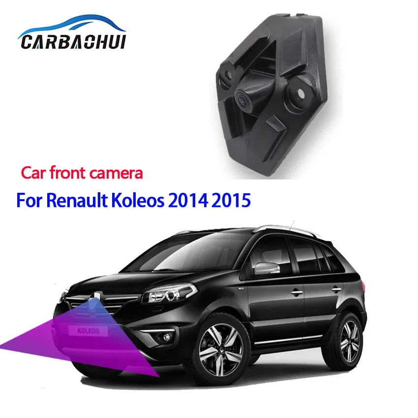 

Car HD Front Camera For Renault Koleos 2014 2015 Logo Embedded Car Special Front HD Camera high quality Waterproof Night vision