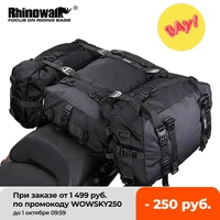 rhinowalk motorcycle motocross rear seat bag 10l 20l 30l waterproof luggage pack multi function 4 in 1 bumper modification bale