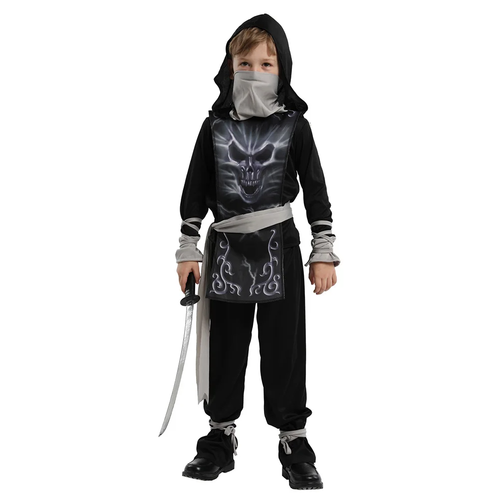 Детский костюм ниндзя для мальчиков карнавальный ролевых игр на Хэллоуин