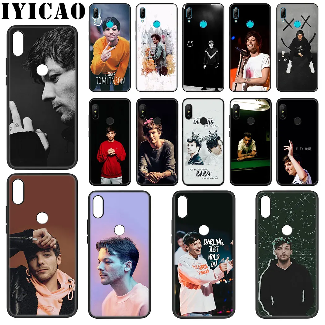 Черный мягкий силиконовый чехол IYICAO Louis Tomlinson для Xiaomi Redmi Note 4X 5 6 7 8 Pro 5A Prime|Бамперы| |