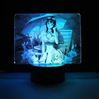 Красочный Аниме Фигурка пирата двухцветный светильник сексуальный Робин для украшения спальни подарок на день рождения манга Робин двухцветный светодиодный акриловый светильник