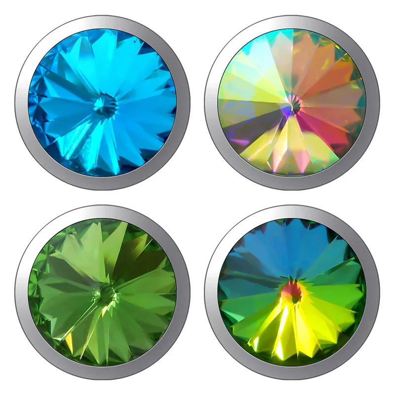 KZ3507 новые круглые стразы простой металлический 18 мм Кнопки fit 18 мм оснастки кнопки для браслета ювелирное изделие, опт
