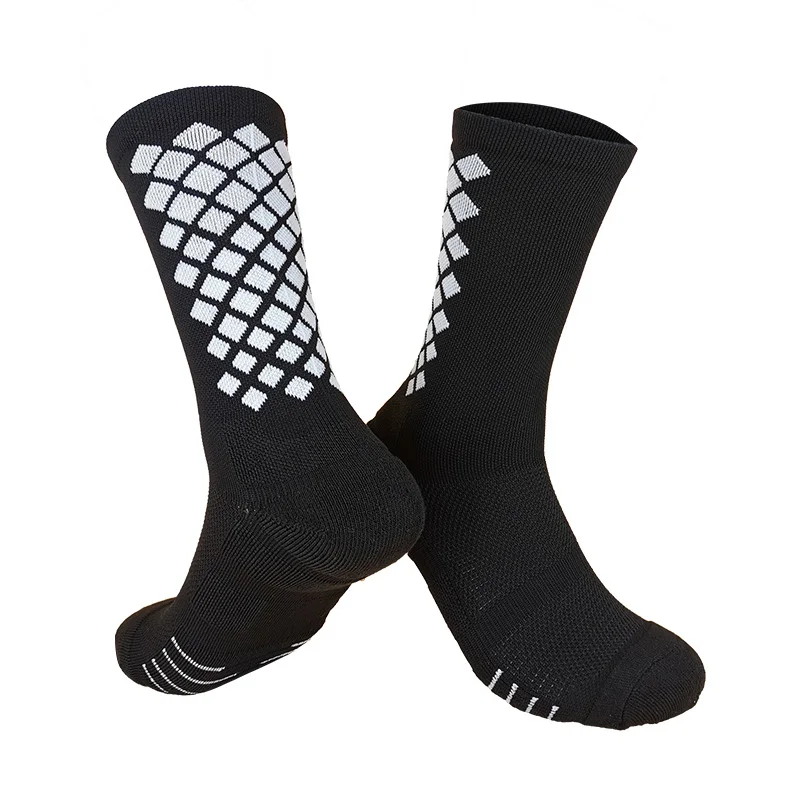 

Professional Basketball Socks Sports Men Non-slip Durable Outdoor Running Socks Skateboard Towel Bottom Socks