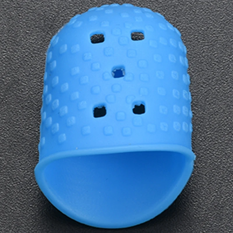 4Pcs New Soft Silicone Guitar Thumb Finger Picks Protector Fingertips (Light Blue L) | Спорт и развлечения