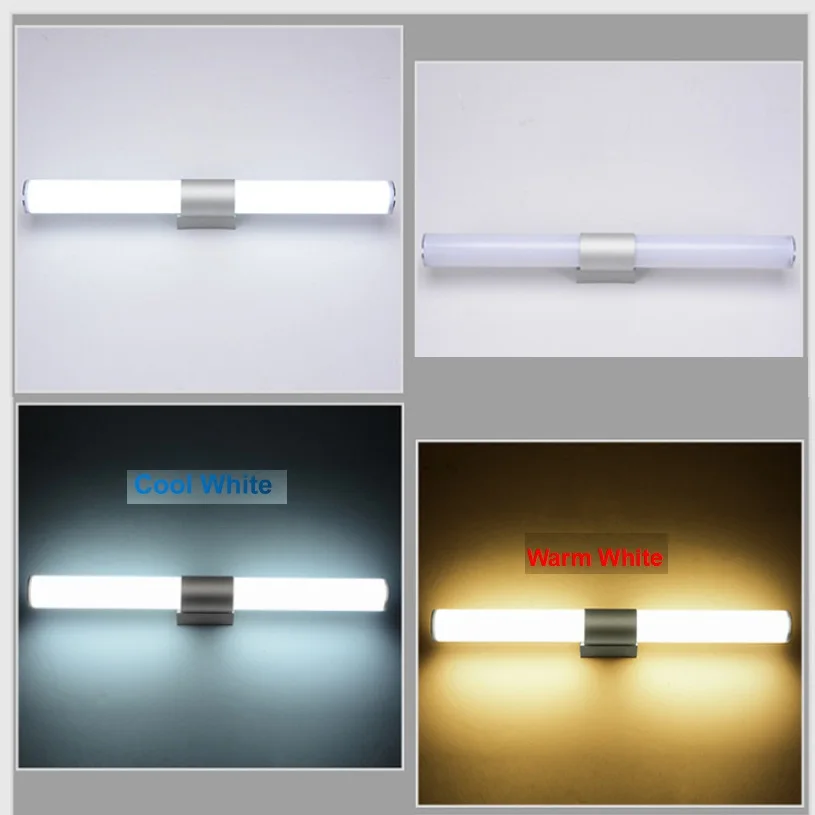 Акриловый светильник для зеркала в ванной комнате светодиодный настенный кухни