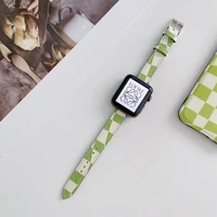 genuin leather strap for apple watch band 44mm 40mm 42 sport watchband bracelet slim correa iwatch series 7 6 5 4 3 se 41mm45mm