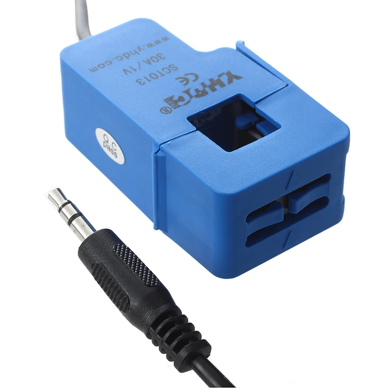 

SCT 013-030 3.5mm Output Non-invasive AC Current Transformer Blue