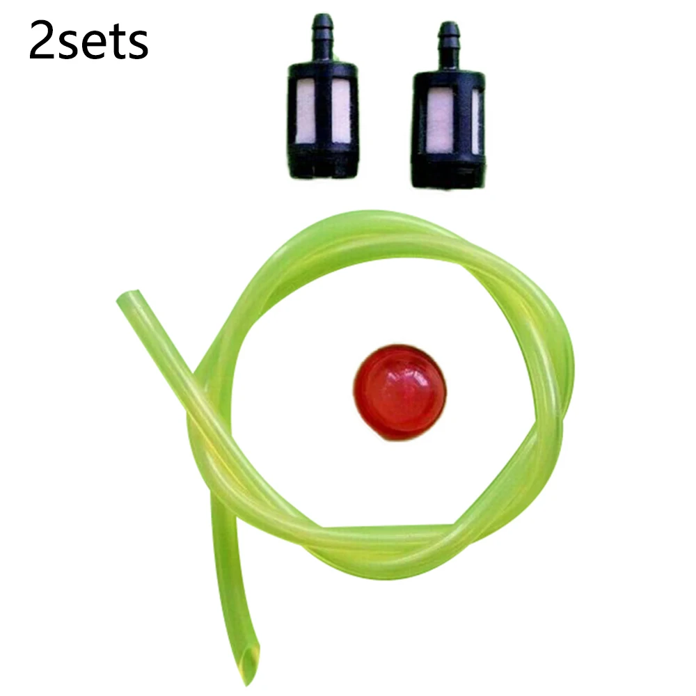 2 комплекта пластиковых грунтовочных ламп топливная линия для JCB M25 Strimmer фильтры и