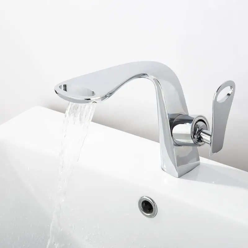 Смеситель для мойки в ванной комнате черный хромированный смеситель креативные