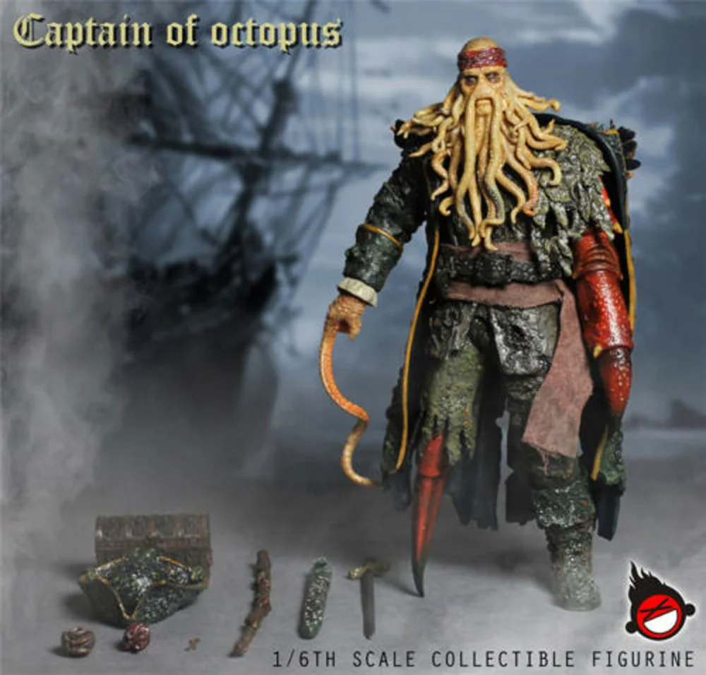 Фигурки игрушки XD TOYS XD001 1/6 Осьминог капитан Дейви Джонс |