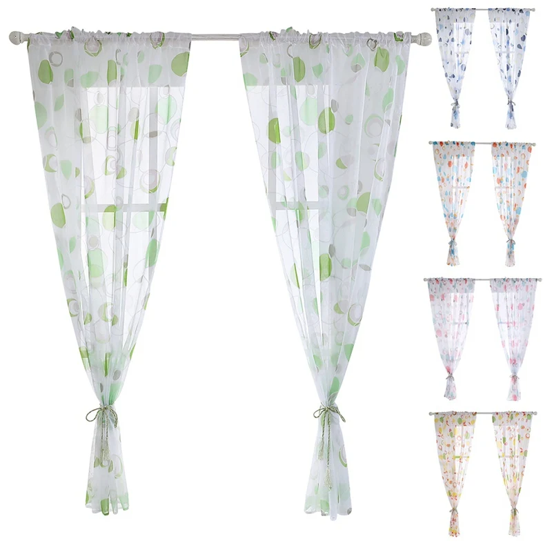 Тюлевые занавески с 3D эффектом американская вуаль украшения для гостиной