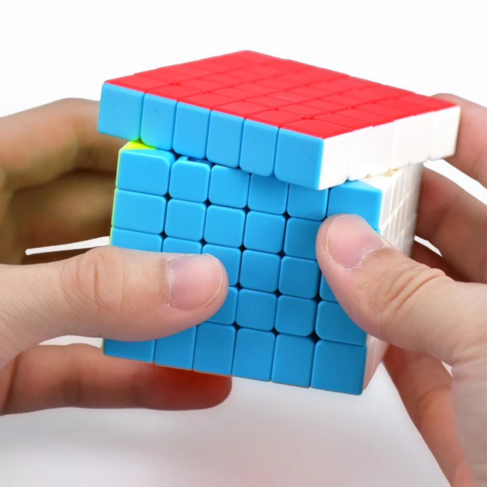 

QiYi Mofangge Qifan S2 6x6x6 Magic Cube Stickerless Professional Speed Puzzle Cubes Educational Toys For Children