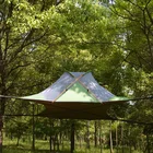 Подвесная палатка на дерево 220*200 см, Сверхлегкий подвесной домик на дереве, гамак для кемпинга, водонепроницаемый всесезонный тент для пешего туризма, альпинизма