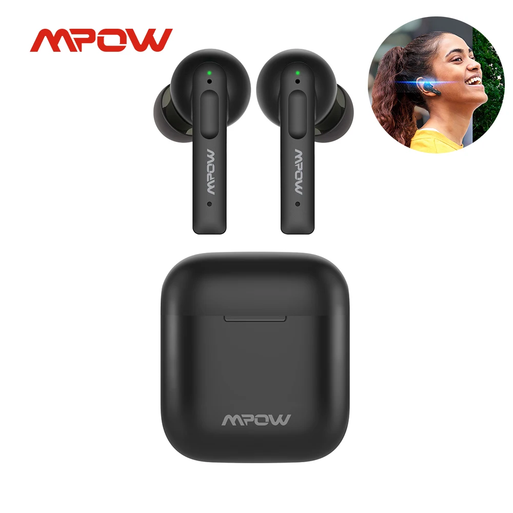 Mpow X3 True беспроводные наушники обеспечивают защиту от V5.0 активным