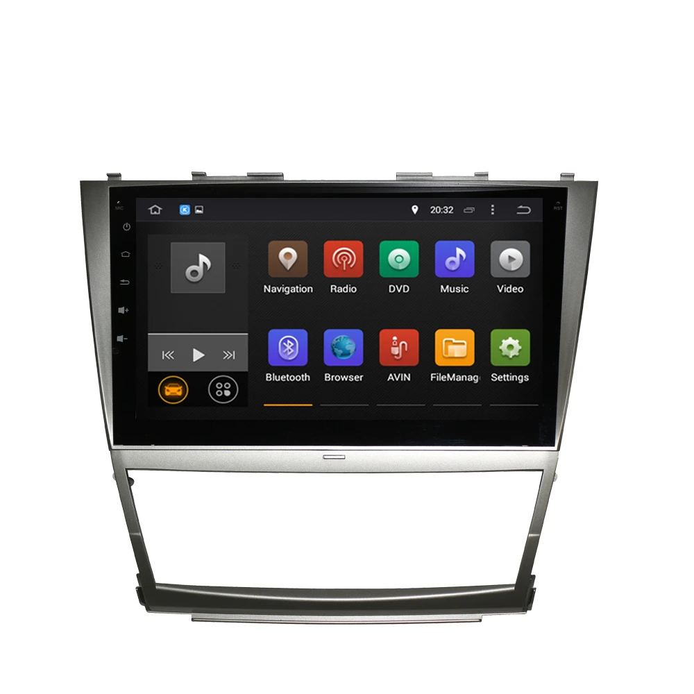 

Автомобильный мультимедийный DVD-плеер на Android 10,0 с GPS-навигацией для TOYOTA CAMRY 2007-2011, автомобильное радио, стерео с RDS BT Wifi Aux