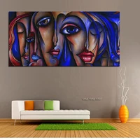 famous canvas paintings blue woman reproductions on canvas art handmade artwork by picasso wall pictures for living room decor