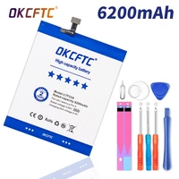 okcftc original good quality real ltf23a 6200mah battery for letv leeco le pro 3 x720 x722 x728 battery replacement