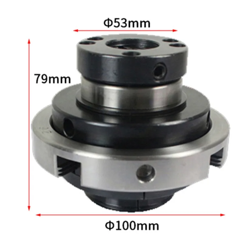 

4" Wood Lathe Chuck 100mm 4-Jaw Self Centering Woodworking with Mount Thread 1 Inch 8TPI/M33x3.5 for DIYers Hobbies