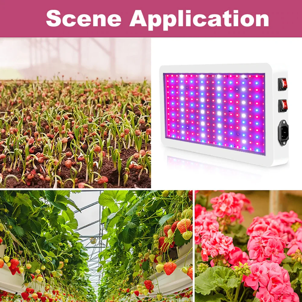 

LED Grow Light Plant 312 Bulb Grow Light Indoor LED Full Spectrum Plant Light For Seedling Greenhouse Flower Plant Led Lamp