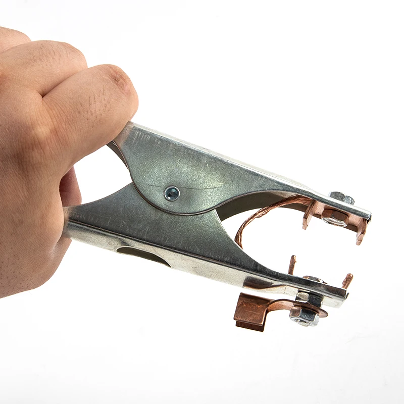 Зажим заземляющий сварочный для электрода зажим кабеля 300 А сварочных электродов