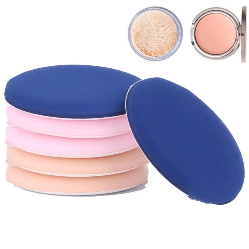 1 шт. круглая губка Е3 + 4 слоя Большая косметическая спонжи для пудры база лица