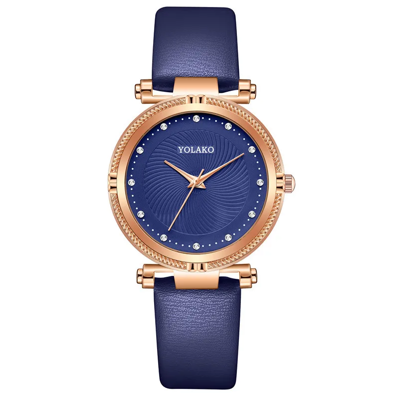 

Nice PopFashion Casual Simple Creative Ladies PU Belt Watch Diamond Ladies Fashion Watch Ladies Quartz Watch Ladies Pop Style