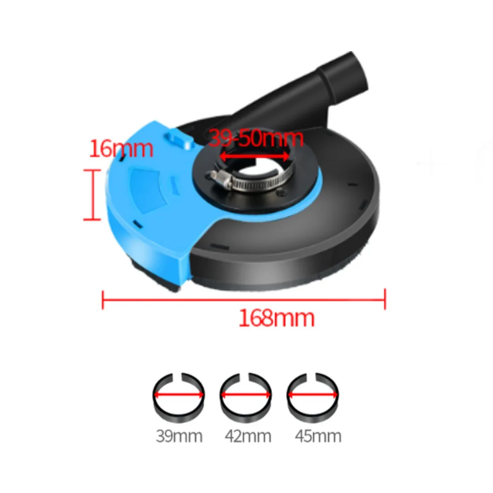 

5in Dust Shroud Blue Black PC Plastic Metal Grinding Protective Cover Angle Grinders Accessories For Bosch For Makita For Flex