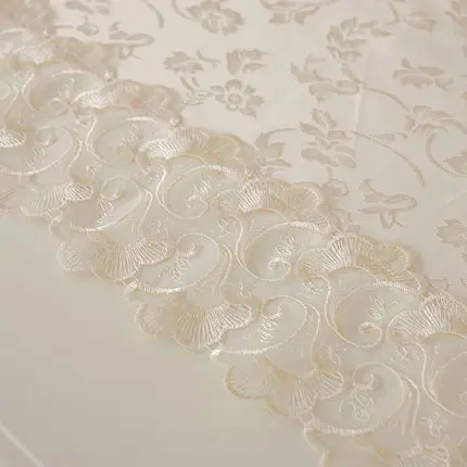 Европейская фоторамка кружевная ткань кофейный бежевый водорастворимый чехол