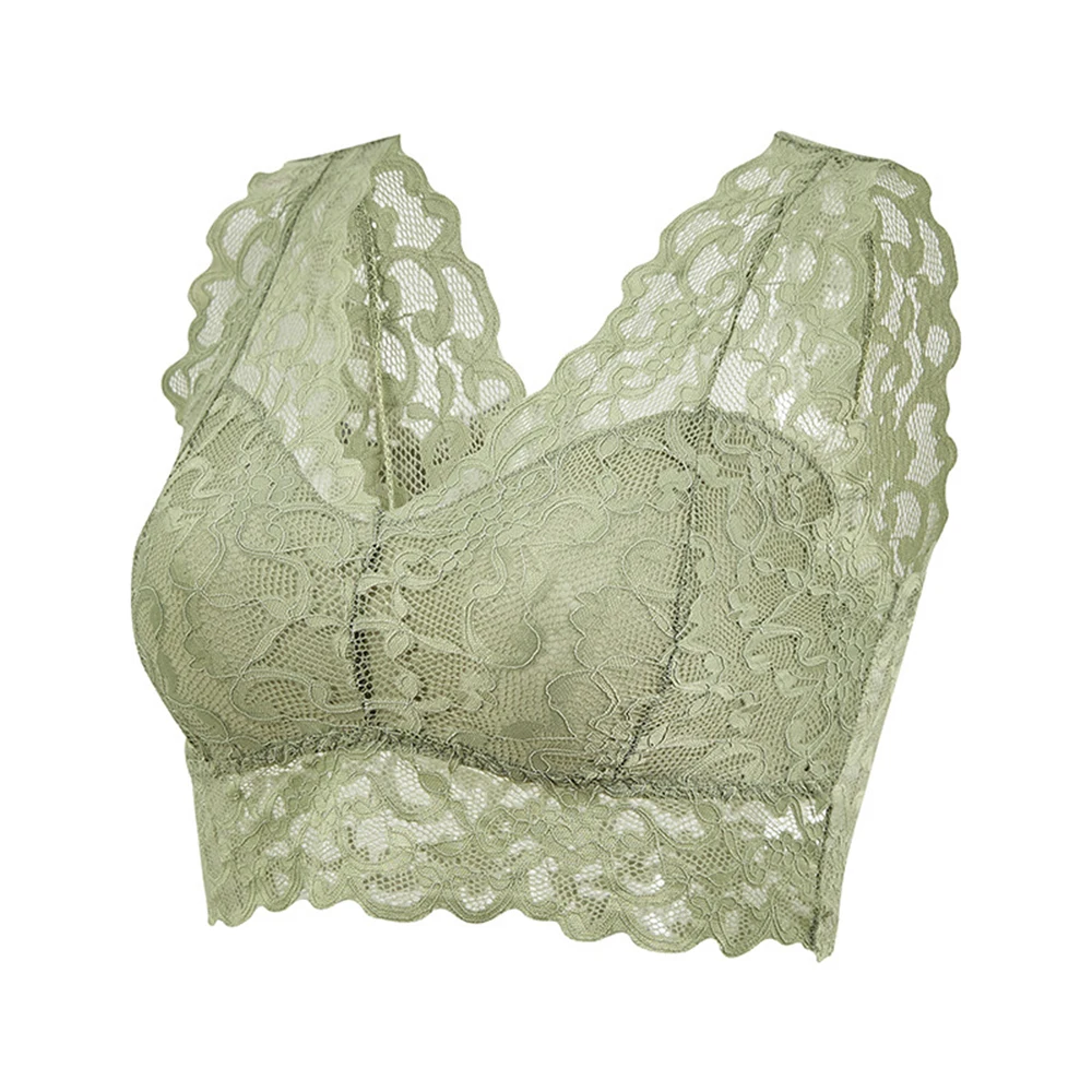 Бюстгальтер женский кружевной с чашками пуш-ап бесшовный без косточек размера